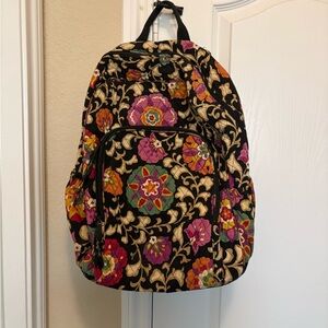 Vera Bradley Floral Patterned Backpack